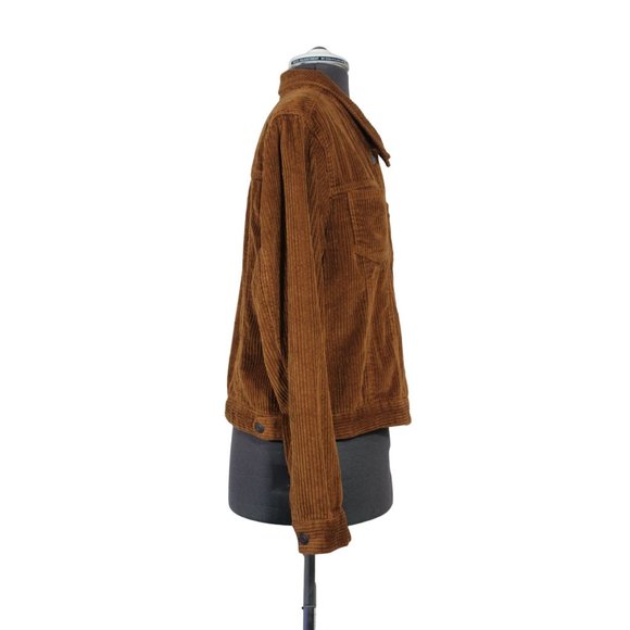 1 Sunset Lane juniors' corduroy button front short trucker jacket XL - Picture 4 of 9